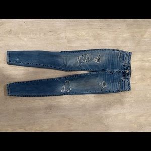 American Eagle HiRes Distressed Jeggings